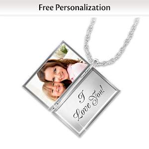 Love Note For My Daughter Personalized Pendant Necklace