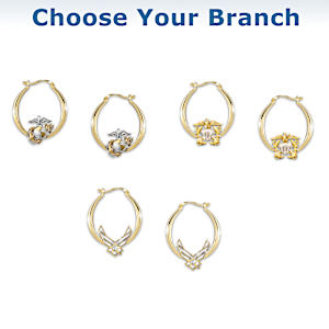 U.S. Military Pride Earrings