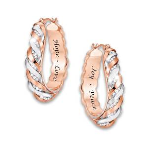 Waves Of Wellness Copper Earrings