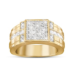 Gold Label Diamond Ring Size 15