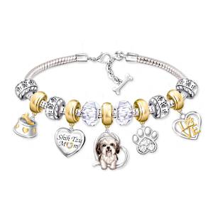Shih Tzu Mom Bracelet