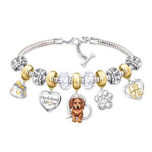 Dachshund Mom Bracelet