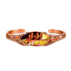 Keith Mallett Strength In Sisterhood Copper Bracelet