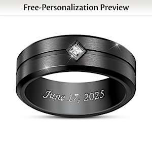 Genuine Diamond Eternal Love Personalized Ring