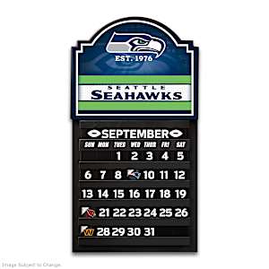 Seattle Seahawks Game Day Perpetual Calendar