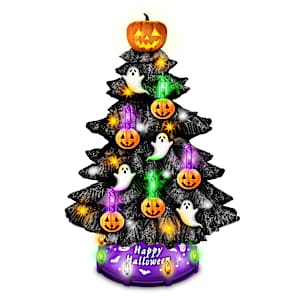 Happy Halloween Tabletop Tree