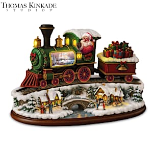 Thomas Kinkade Studios The Night Before Christmas Sculpture