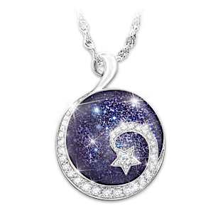 Granddaughter Reach For The Stars Pendant Necklace