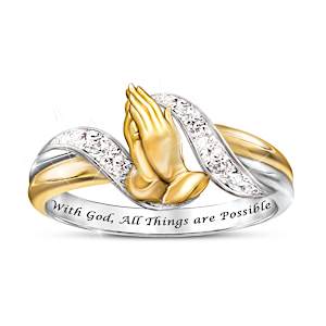 Faith's Embrace Diamond Ring