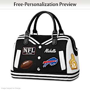 Buffalo Bills Varsity Personalized Handbag