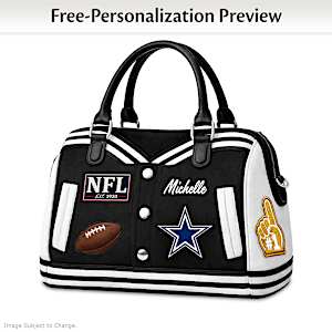 Dallas Cowboys Varsity Personalized Handbag