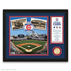 Chicago Cubs 150th Anniversary Wall Decor