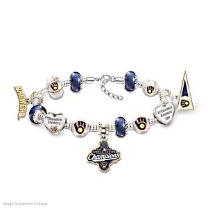 Brewers 2026 World Series Champions Charm Bracelet
