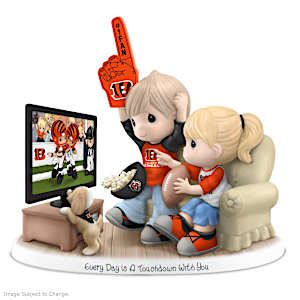 Every Day Is A Touchdown With You Bengals Figurine