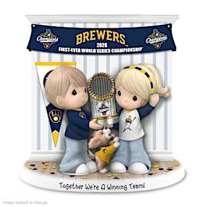 Together We're A Winning Team Milwaukee Brewers Figurine