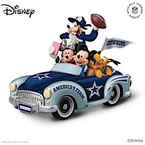 Disney Cruisin' To Victory Dallas Cowboys Figurine