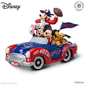 Disney Cruisin' To Victory Buffalo Bills Figurine