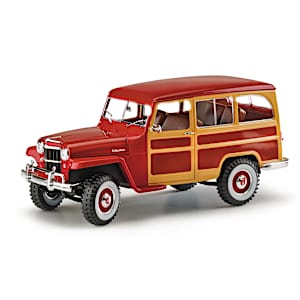 1:18-Scale 1955 Willys Jeep Diecast Station Wagon