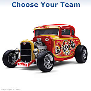 NFL Hot Rod Sculpture