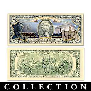 U.S. $2 Monuments Bills Collection
