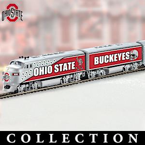 Ohio State Buckeyes Model Train Collection