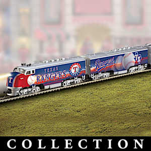 Texas Rangers Model Train Collection