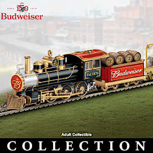 Budweiser Heritage Express Model Train Collection