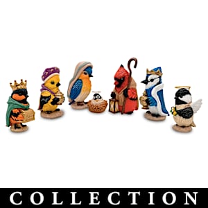 Songbird Nativity Pageant Figurine Collection