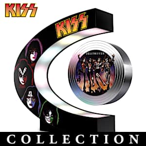 KISS: Rock Revolution Levitating Record Sculpture Collection