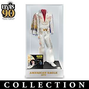 Elvis On Stage Sculpture Collection