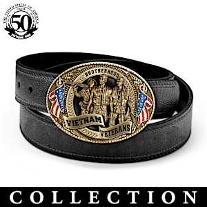 Brothers In Arms: Vietnam War Tribute Belt Buckle Collection