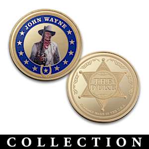 The Made In America John Wayne Challenge Coin Collection
