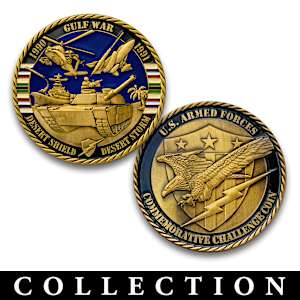 U.S. Armed Forces Commemorative Challenge Coin Collection