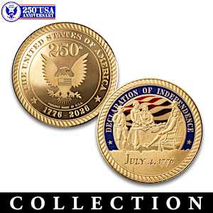 Made In America 250th Anniversary Challenge Coin Collection