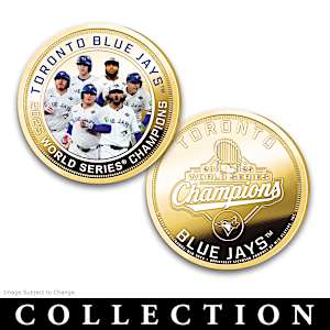 Blue Jays 2025 World Series Champions Proof Coin Collection