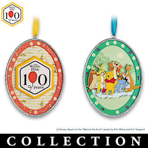 Disney Winnie The Pooh Anniversary Ornament Collection