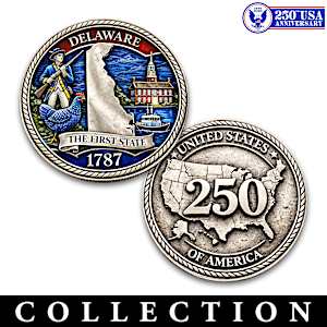 America, State By State Challenge Coin Collection