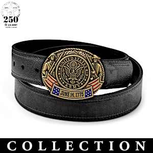 U.S. Army 250th Anniversary Belt Buckle Collection