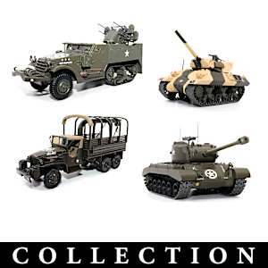 Land Machines That Powered WWII Diecast Vehicle Collection