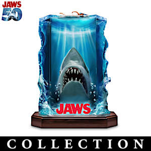 JAWS Crystal Clear Terror Sculpture Collection