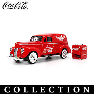 On The Road With COCA-COLA Diecast And Accessory Collection