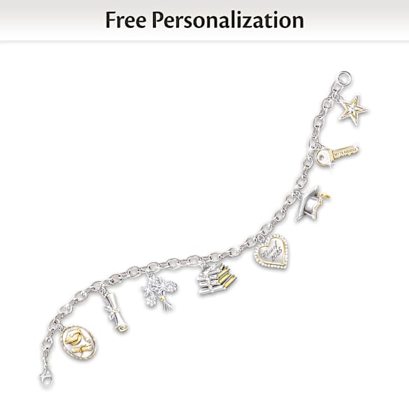 Head of the Class Charm Bracelet