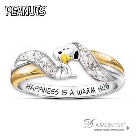 Happiness Is PEANUTS Ring