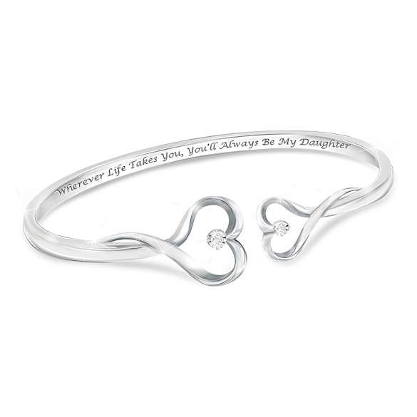 Always My Daughter Diamond Bracelet