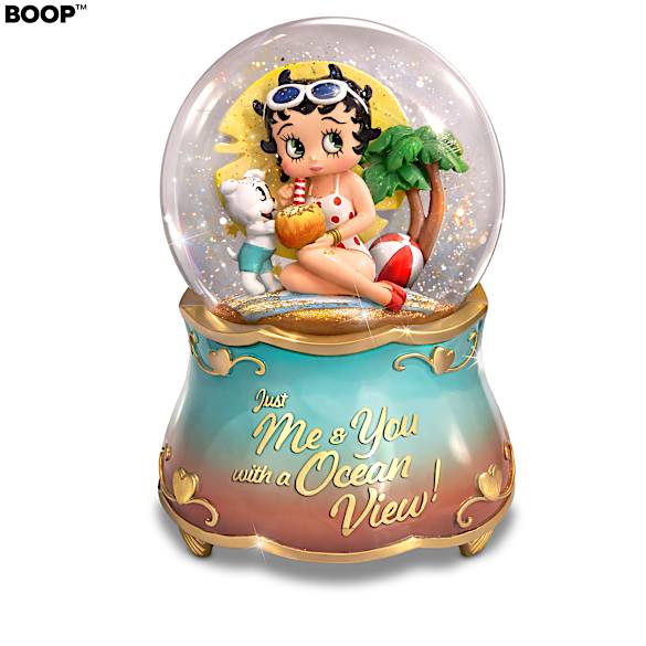 Betty Boop Glitter Globe Collection