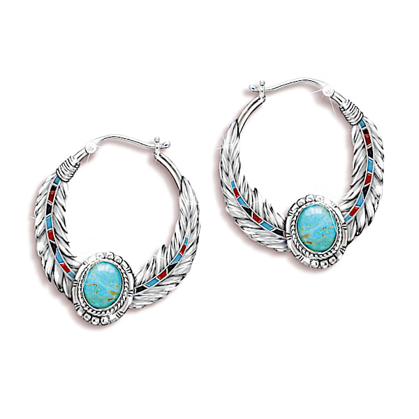 Oval-Cut Sky, Swiss and London Blue Topaz, White Lab-Created