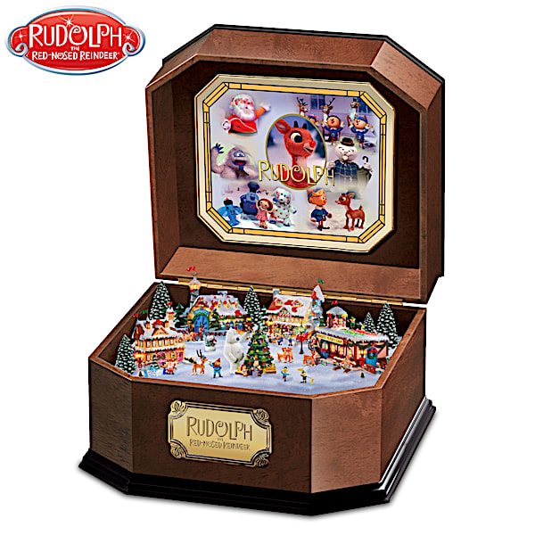 無料発送 Red-Nosed The Rudolph Box: Music Reindeer Box Music ミュージシャン