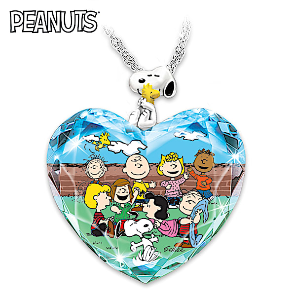 Womens Necklace Forever In My Heart Pendant Necklace
