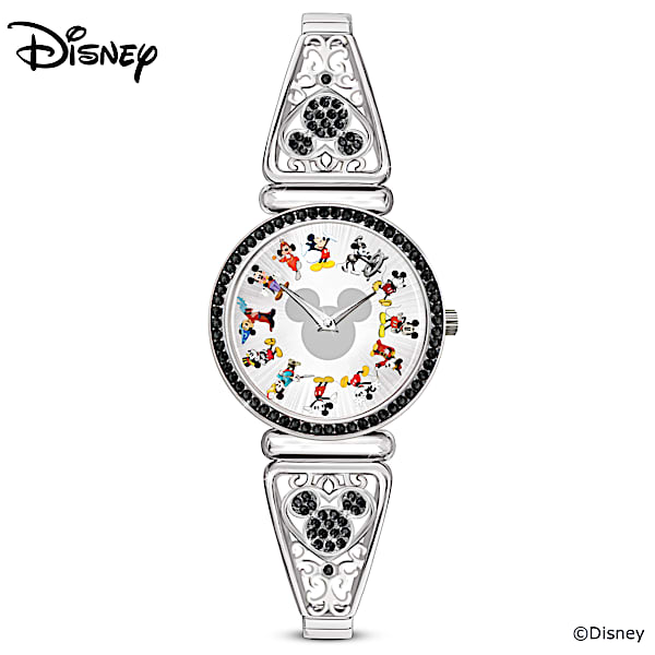 Girls mickey mouse watch on sale
