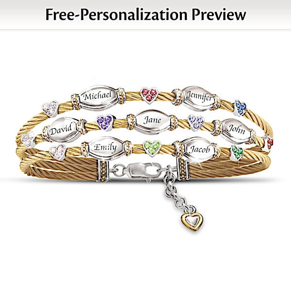 Custom family bracelets shop